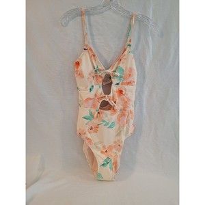 COPY - CUPSHE One Piece Floral Swimsuit Size Medium